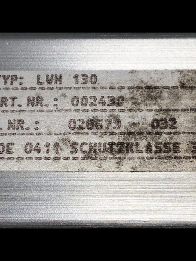 Used NOVOTECHNIK Linear Transducer LWH130 Used