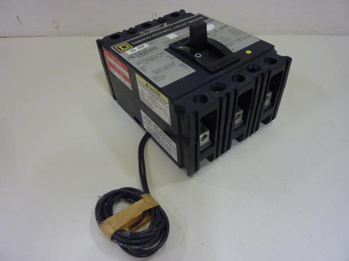 Used SQUARE D 20 Amp Circuit Breaker FAL340201021 #46769