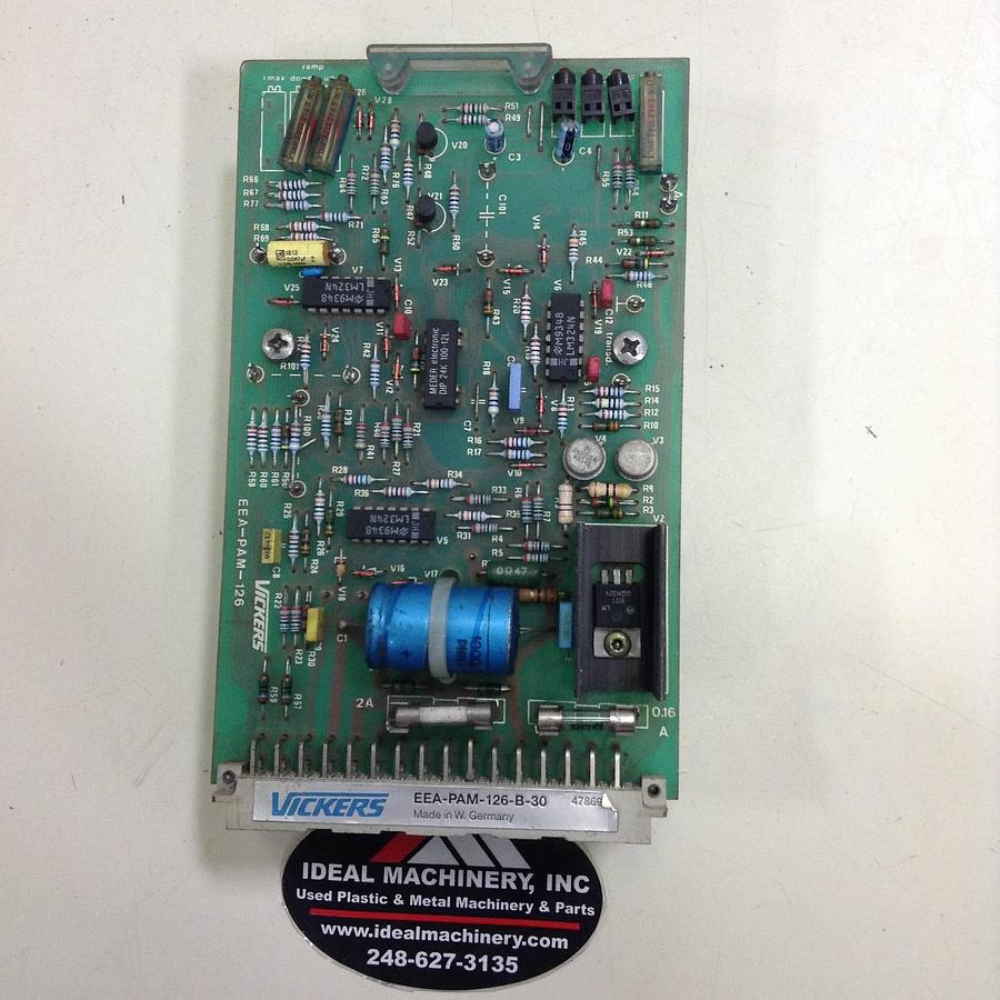 Used VICKERS Power Amp Circuit Card EEA-PAM-126-B-30 USED