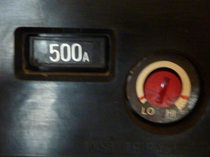 Used FUJI ELECTRIC 600 Amp Circuit Breaker BU-LSAF600 #34964