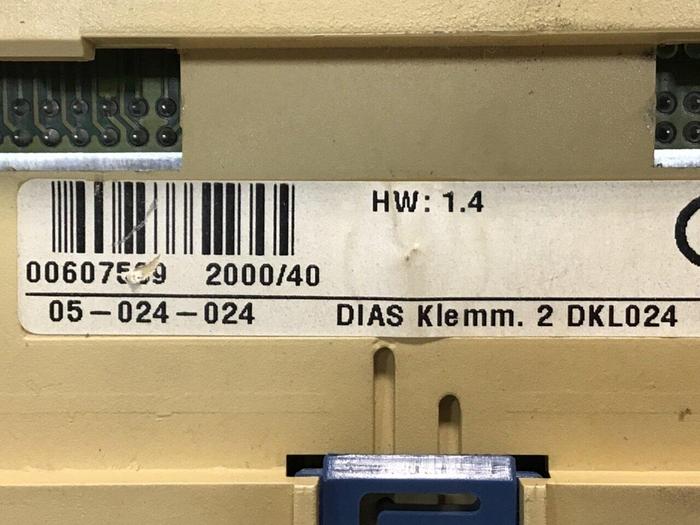 Used SIGMATEK Base Module DKL024 05-024-024 #133326