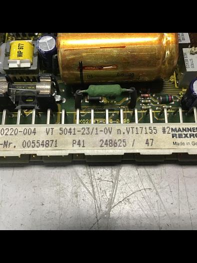 Used REXROTH Amplifier Card VT5041-23/1-0V Used