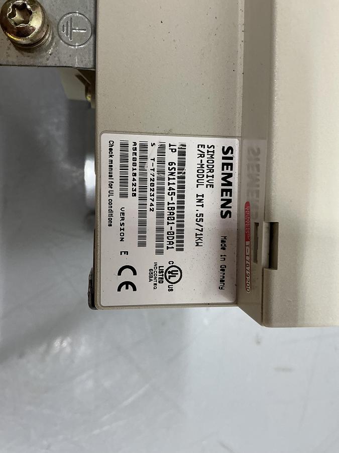 Used SIEMENS 1P 6SN1145-1BA01-0DA1