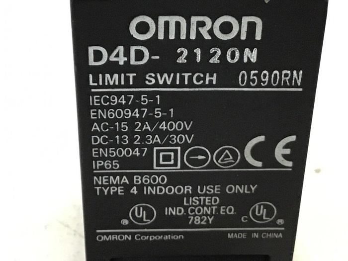 Used OMRON Limit Switch D4D-2120N Used