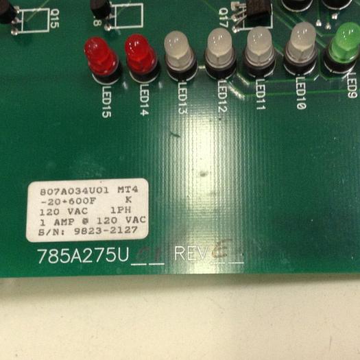 Used CONAIR Circuit Board 785A275U01 #71152