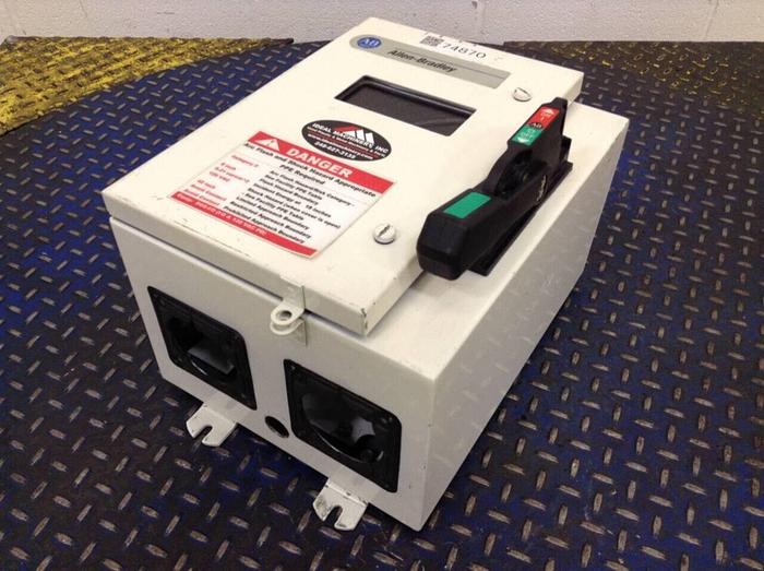 Used ALLEN BRADLEY Disconnect Safety Switch 1494G-BF3N-98-203W SER 1 #74870