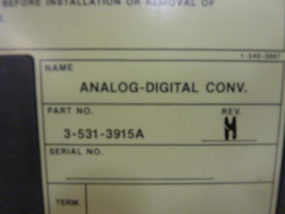 Used CINCINNATI MILACRON Analog-Digital Converter 3-531-3915A Used