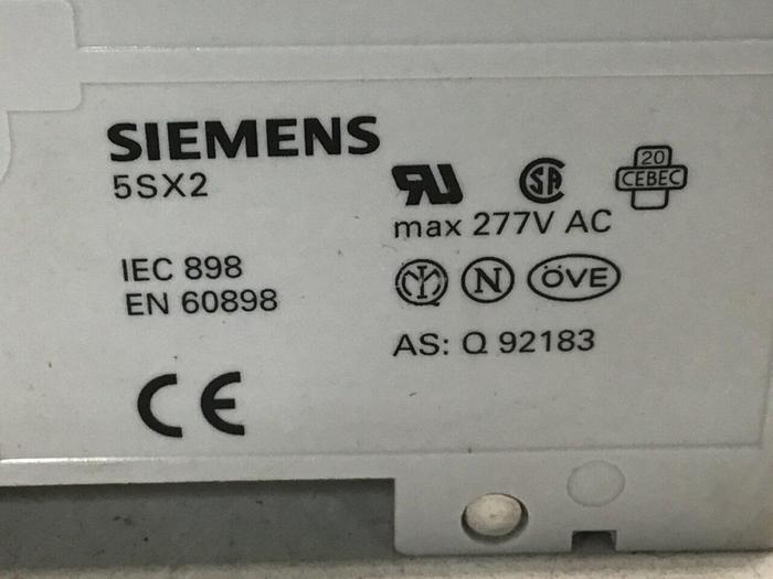 Used SIEMENS Circuit Breaker 5SX2C6 #114497