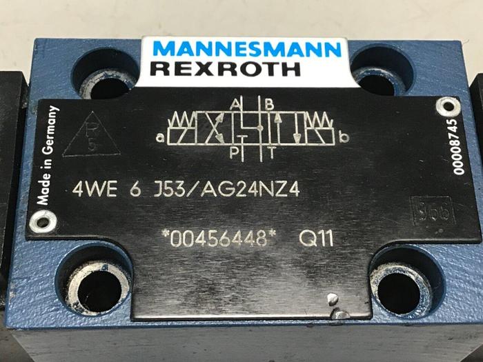 Used REXROTH Directional Control Valve 4WE6J53/AG24NZ4 #117145