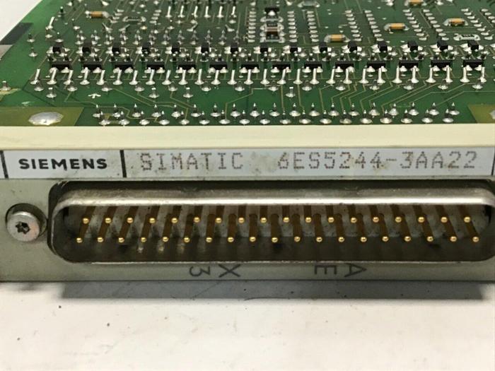 Used SIEMENS Temperature Control Module 6ES5 244-3AA22 Used