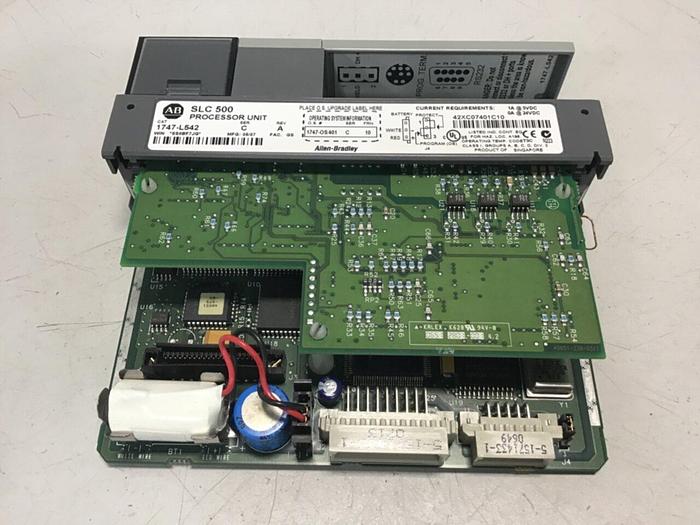 Used ALLEN BRADLEY 5/04 Processor Module 1747-L542 SER C #127345