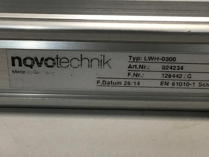Used NOVOTECHNIK Linear Transducer LWH0300 #104688