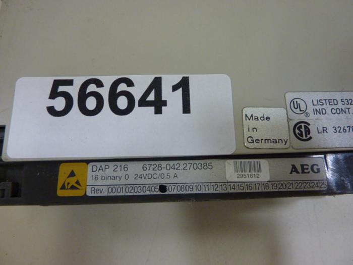 Used AEG Output Module DAP 216 #56641