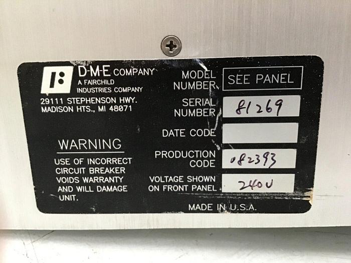Used DME Temperature Controller CSS30G #118720