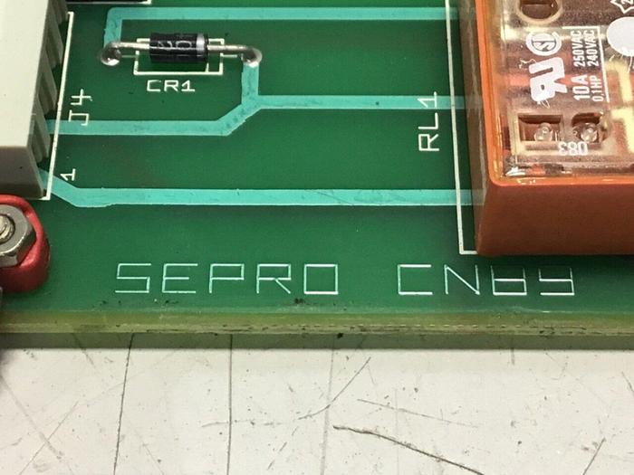 Used SEPRO ROBOTIQUE Control Board 0750096304A #136886