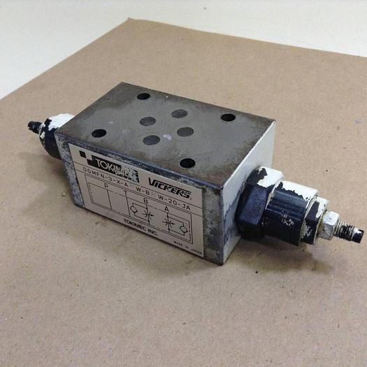 Used TOKIMEC Valve DGMFN-3-X-A2W-B2W-20-JA #78622