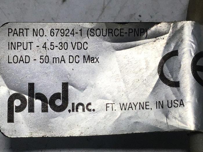 Used PHD INC Proximity Switch 67924-1 #127521