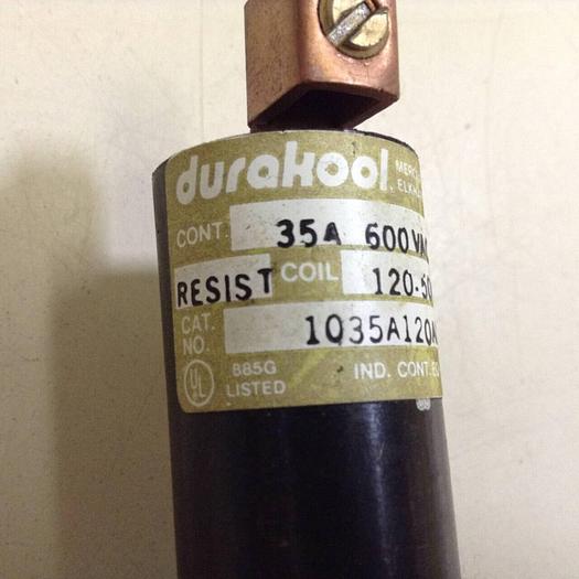 Used DURAKOOL Contactor Relay 1035A120AC #86899