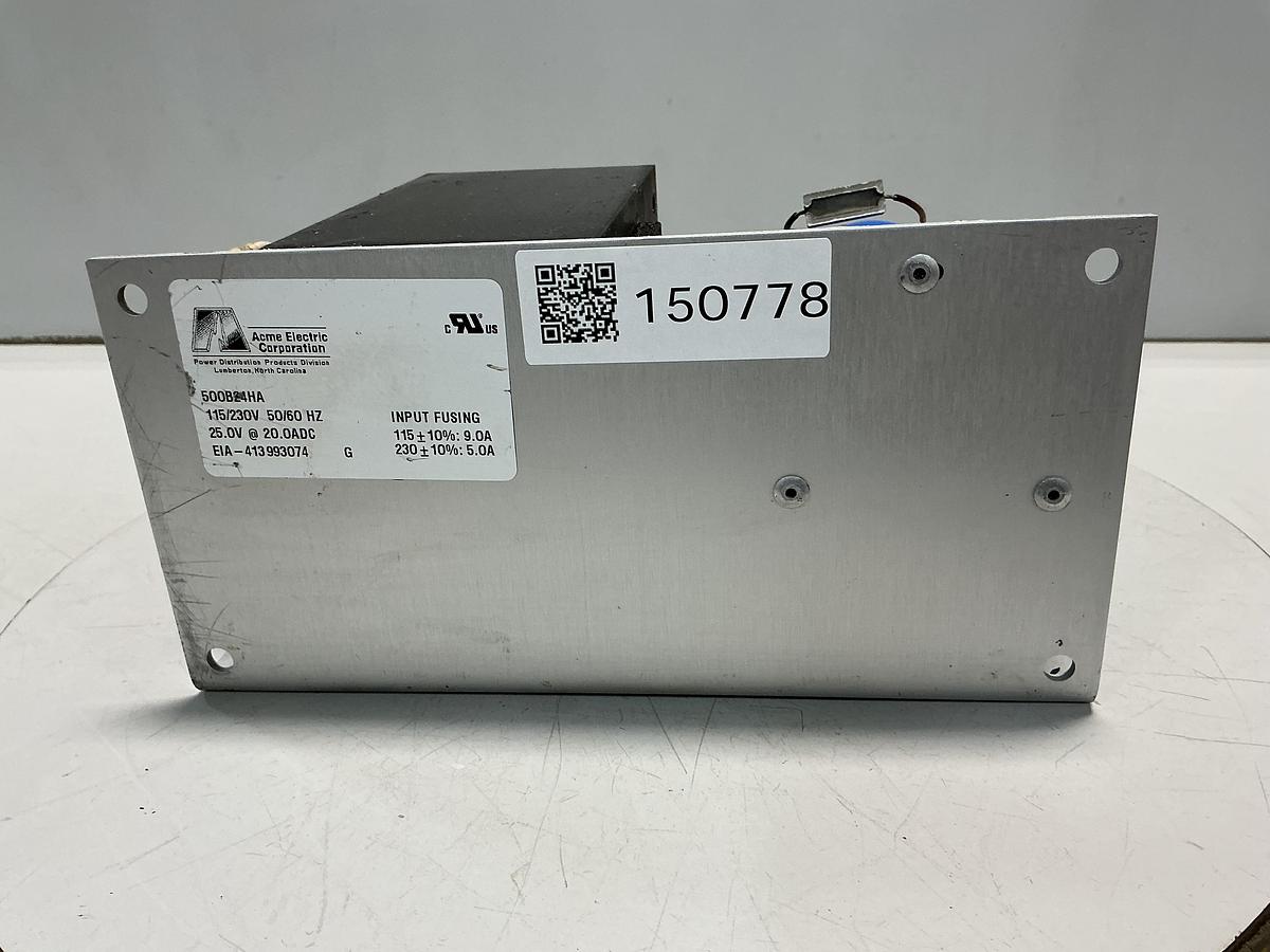 Used ACME ELECTRIC 500B24HA