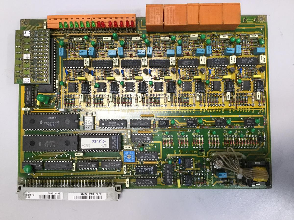 Used KEBA Circuit Board E-7TEMP D1323F Used