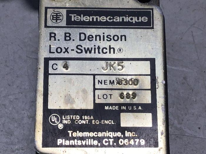 Used RB DENISON Limit Switch C4JK5 #122354
