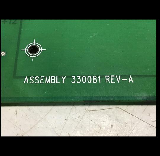 Used VAN DORN Communication Board PC330-081 330-081 Used