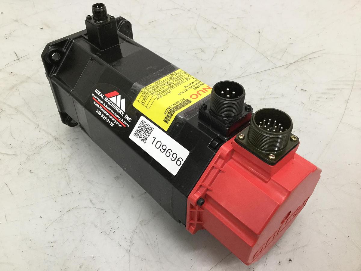 Used FANUC AC Servo Motor A06B-0163-B175-R #109696