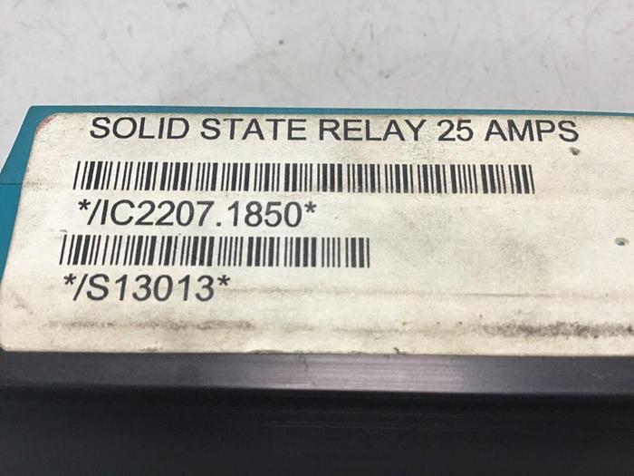 Used CONTINENTAL INDUSTRIES Solid State Relay RSDA-660-25-1DE #131887
