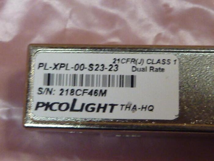 Used PICOLIGHT Optical Transceiver PL-XPL-00-S23-23 #36881