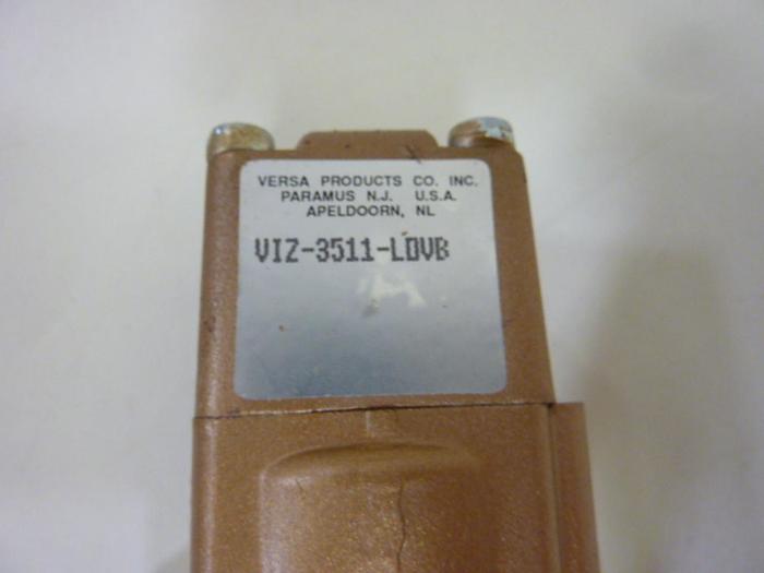 Used VERSA Lock Out Valve VIZ-3511-LOVB #52589