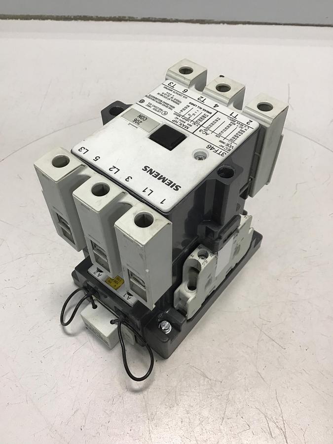 Used SIEMENS 3TF48 CONTACTOR USED #138547