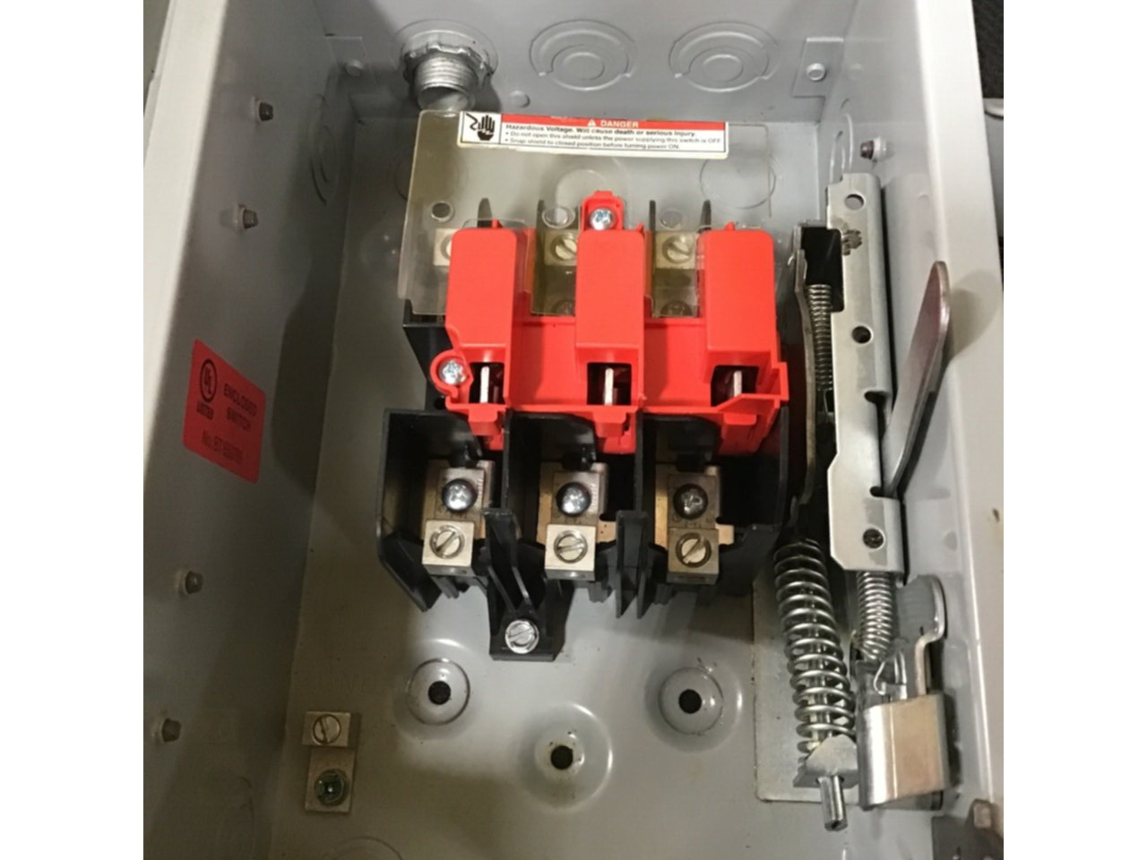 Used SIEMENS 30 Amp Safety Disconnect Switch HNF361 VBII USED