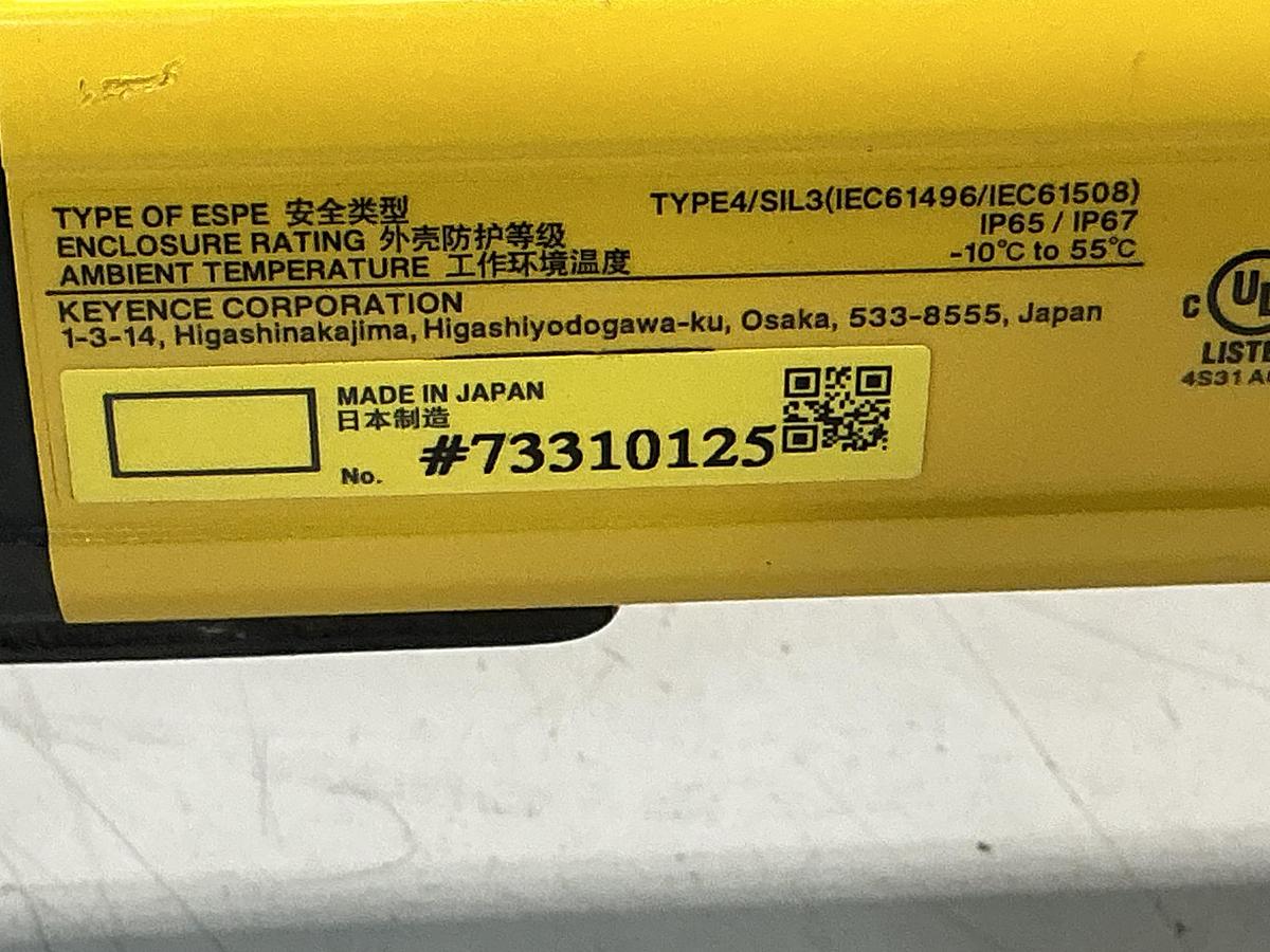 Used KEYENCE GL-R40H-R