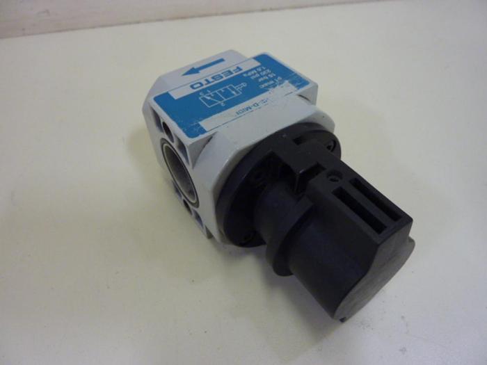 Used FESTO Manual On-Off / Soft Start Valve HE-D-MIDI #54668