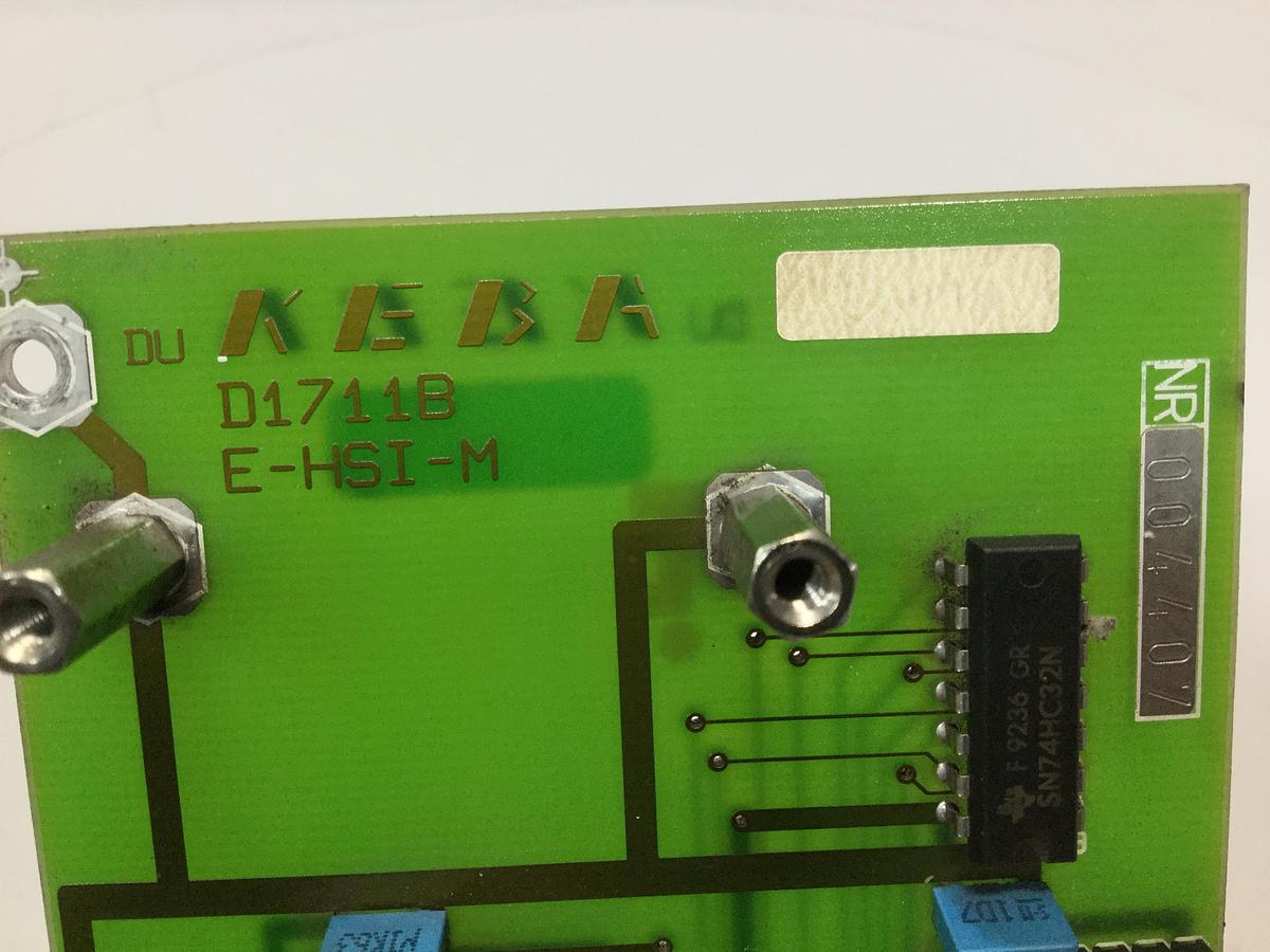 Used KEBA Circuit Board E-HSI-M D1711B USED