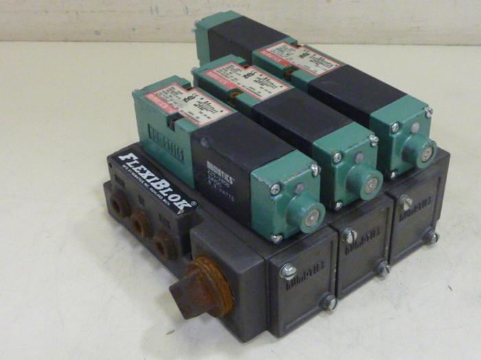 Used NUMATICS Control Block w/ Valves 081SS400M000061 #61226