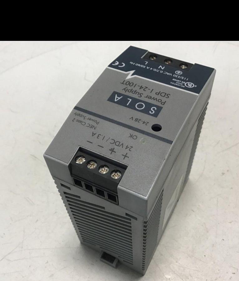 Used SOLA Power Supply SDP1-24-100T USED