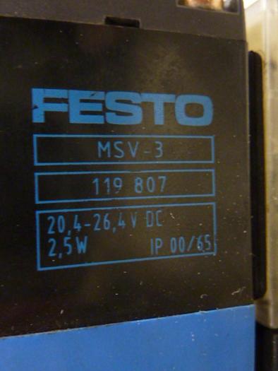 Used FESTO Control Block / Valve Terminal IFB8-02 #52854