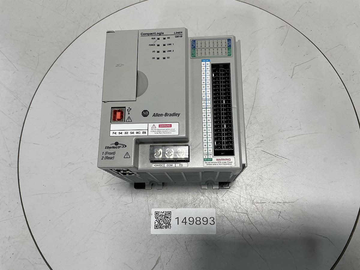 Used ALLEN BRADLEY 1769-L24ER-QB1B