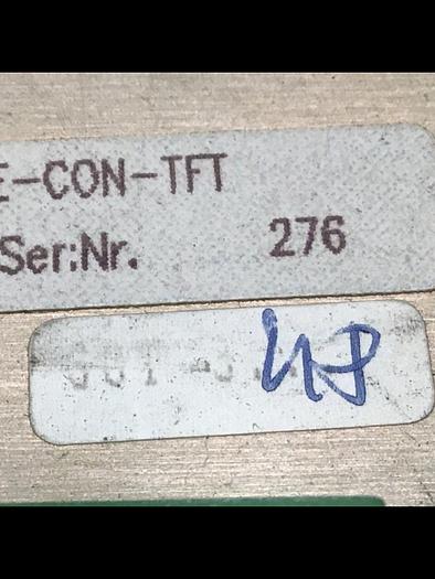 Used ENGEL Operator Panel E-CON-TFT Operator Interface Used