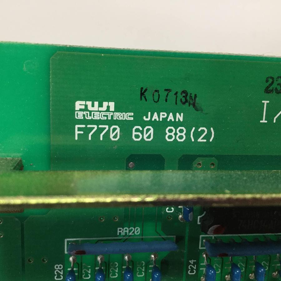 Used FUJI ELECTRIC I/O Circuit Board F770 60 88(2) Used