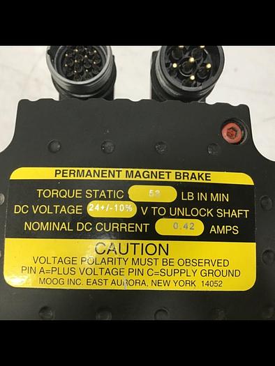 Used MOOG Servo Motor G414-614 #134866