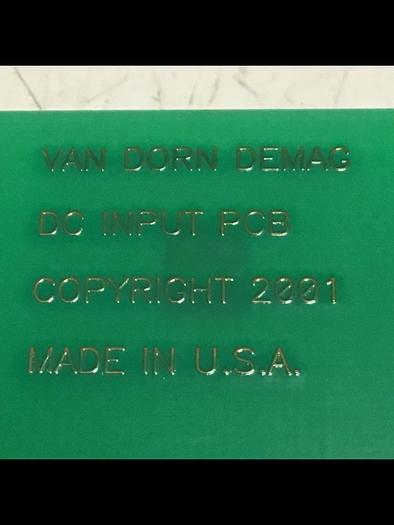 Used VAN DORN DC Input Board 330037 PC330-037 Used