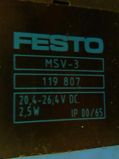 Used FESTO Control Block / Valve Terminal IFB8-02 #52857