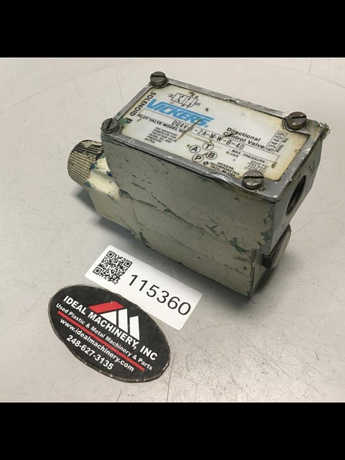 Used VICKERS Directional Control Valve DG4V-8-2A-M-W-B-40 Used