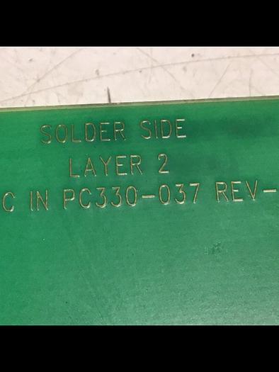 Used VAN DORN DC Input Board 330037 PC330-037 Used