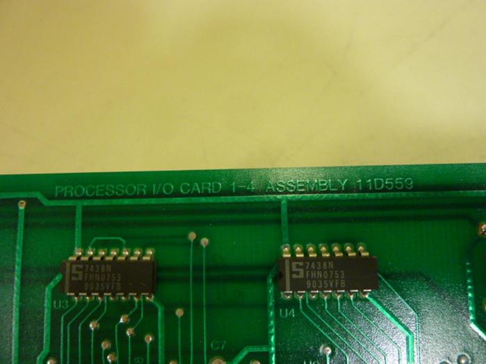 Used BOSTON DIGITAL Processor I/O Card 1-4 PCB10E301 #67090
