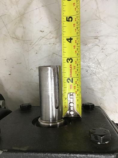 Used MARATHON ELECTRIC 3 HP Motor W/Gear Box KVA 182THFR7729AP L #133432