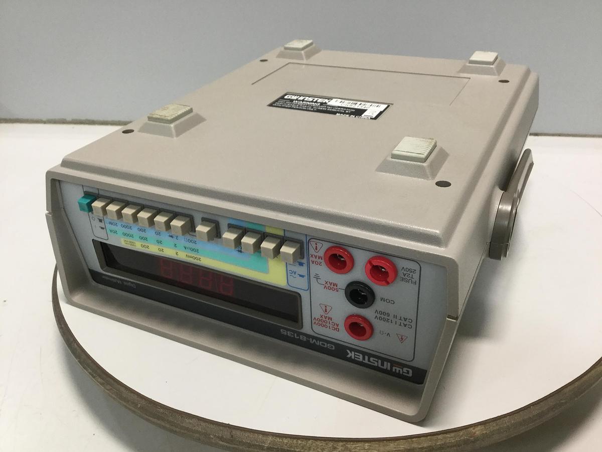 Used GW INSTEK Digital Multimeter GDM-8135 #107282