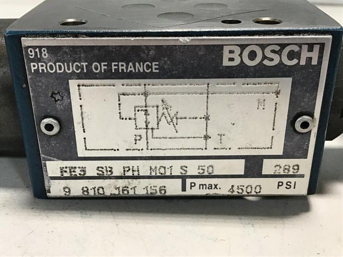 Used BOSCH Valve FE3SBPHM01S50 Used